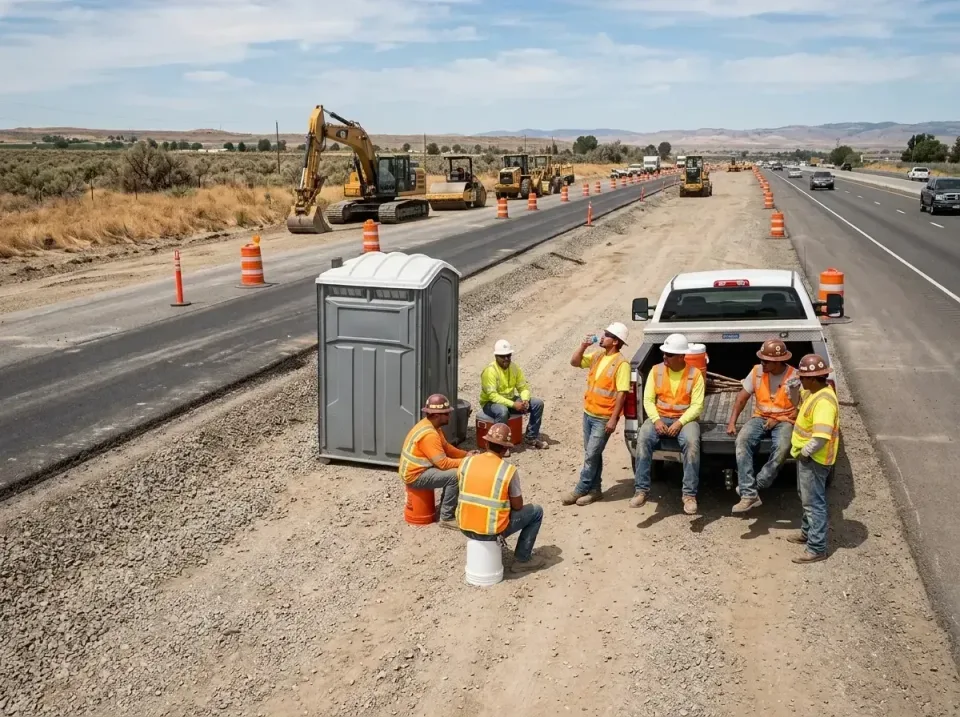 highway-road-construction-crew-007 — frequently asked questions, Porta Potty and Restroom Rentals in Greenbrier, TN